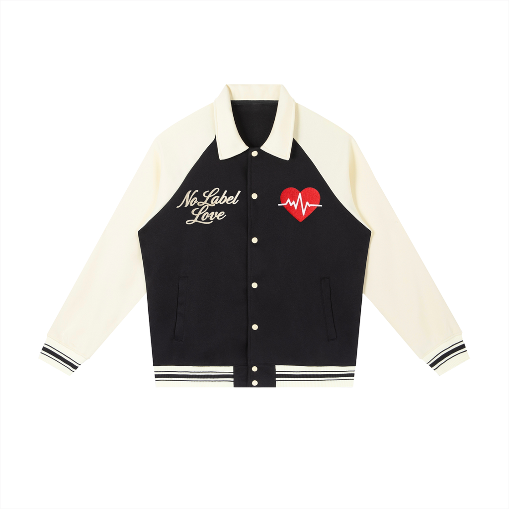 Heartbeat Jacket - Snow Washed Loose Cotton