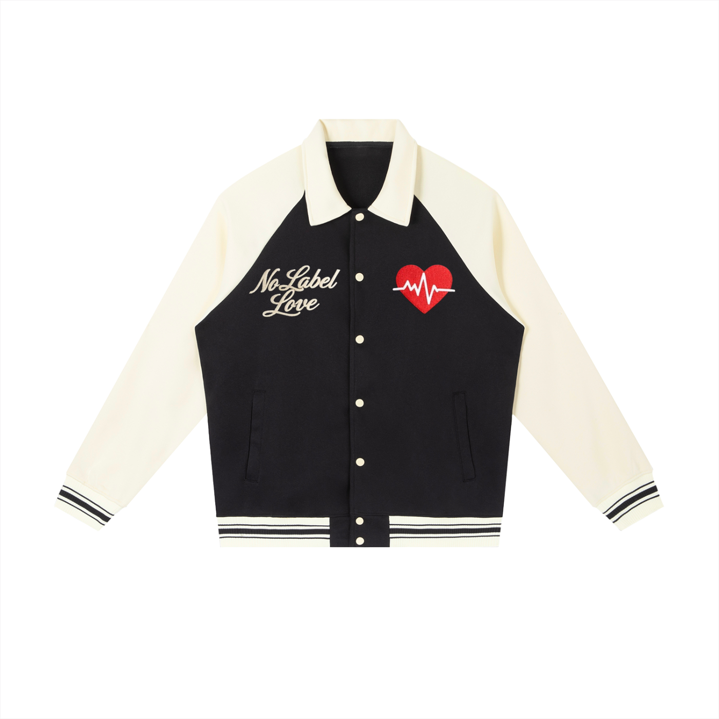 Heartbeat Jacket - Snow Washed Loose Cotton