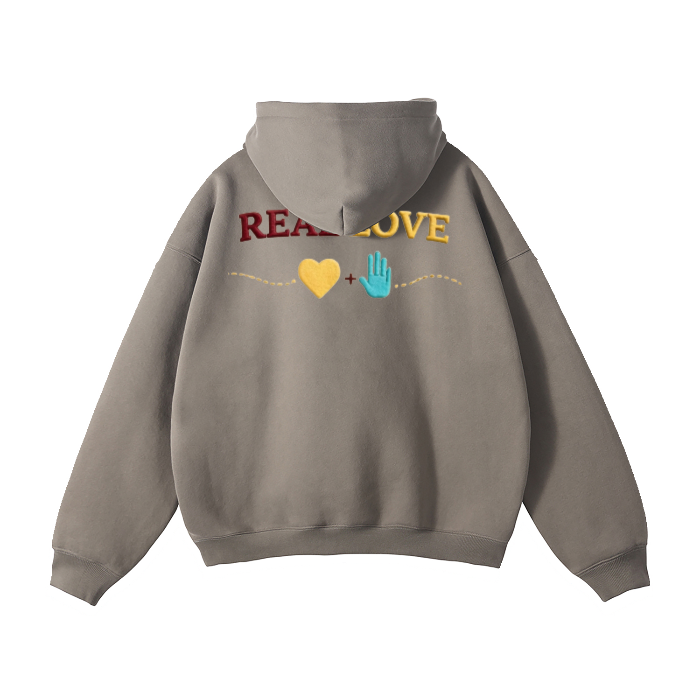 HomeRoom Hoodie Gray Coffee